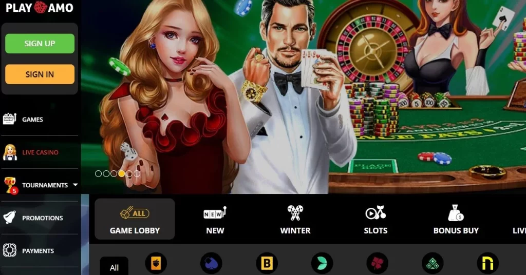 Playamo Online Casino by Softswiss